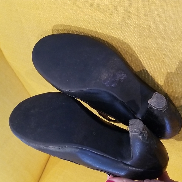 Miz Mooz Soho Mary Jane Heels - Black - size 8 - Picture 3 of 7